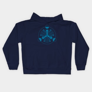 Crop Circle from July 16, 2016 Kids Hoodie